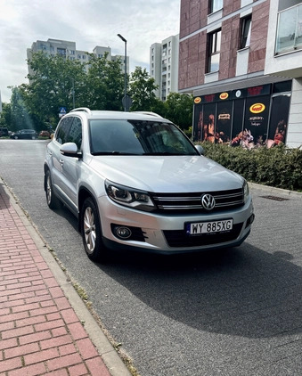 Volkswagen Tiguan cena 49800 przebieg: 98604, rok produkcji 2013 z Warszawa małe 326